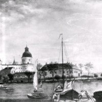 SLM M034986 - Målning, Gripsholms slott