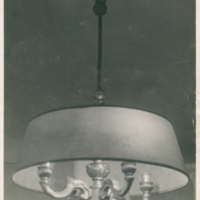 SLM P2015-875 - Taklampa av bildhuggarmästare Fritz Johansson, 1930-tal