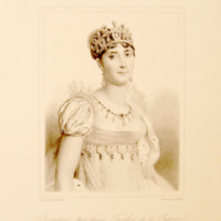 SLM 8542 - Fotogravyr, Josephine av Frankrike gift med Napoleon, 1800-tal