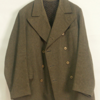 SLM 31337 - Kostym av vadmal, bestående av kavaj, väst och byxor, 1930 - 40-tal