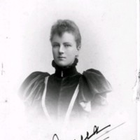 SLM M032151 - Anna Hallenborg född Sandströmer (1868-1957) år 1893