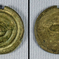 SLM 37265 - Skivnål/skivhuvudnål från bronsåldern