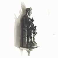SLM M012373 - Skulptur Sankta Maria, Länna kyrka