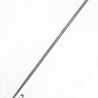 SLM 947 - Halmbindningsnål använd vid tillverkning av halmtak