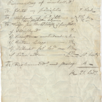 SLM 34162 5 - Handskriven innehållsförteckning, Thielemans koleradroppar