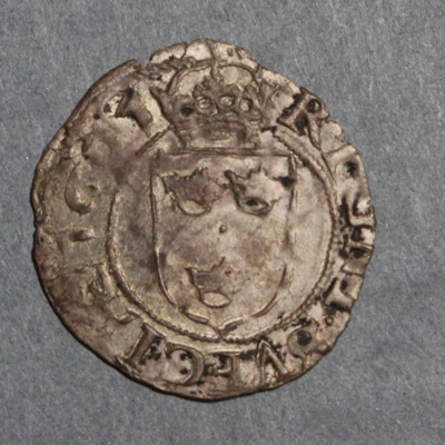 SLM 16804 - Mynt, 1/2 öre silvermynt typ II 1601, Karl IX
