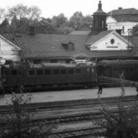 SLM M022919 - Järnvägsstationen i Katrineholm, 1947.