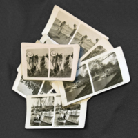 SLM 15553 1-12 - Stereoskopbilder från Sverige, Norge och Tyskland från 1900-talets början