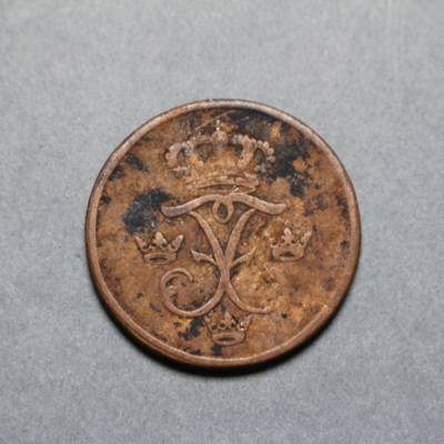 SLM 16884 - Mynt, 1 öre kopparmynt 1731, Fredrik I