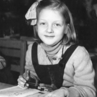 SLM P2015-746 - Birgitta Elbrand omkring 1950