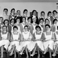 SLM P2013-482 - Sjuksköterskestudenter i Eskilstuna år 1960