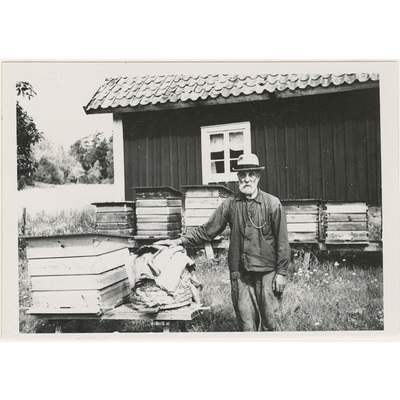 SLM X3070-78-1 - Karl Gustav Larsson, Hammarstugan 1940-tal