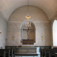 SLM D09-486 - Barva kyrka, interiör