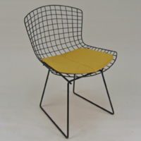 SLM 30889 1 - Stol formgiven av Harry Bertoia, licenstillverkad för NK:s verkstäder