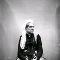 SLM Ö47 - Aurora Charlotta Åkerhielm född Skjöldebrand (1819-1907), 1890-tal