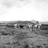 SLM FH0181 - Regementet kommer till Goba, Etiopien, 1935-1936