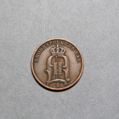 SLM 8315 3 - Mynt, 2 öre, bronsmynt, Oscar II, 1902