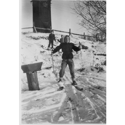 SLM R990-92-1 - Vinter på Hagbyberga, 1950-tal