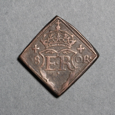 SLM 16825 - Mynt, 8 öre silvermynt, klipping typ II 1564, Erik XIV