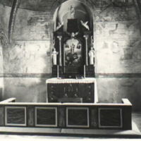 SLM M018322 - Altaret i Tuna kyrka år 1943