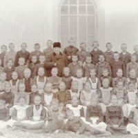 SLM A6-338 - Lids skola omkring 1908