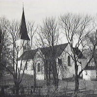 SLM M007657 - Fogdö kyrka år 1944