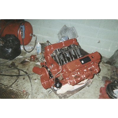 SLM P2017-0648 - Roines sprutlackerade motor