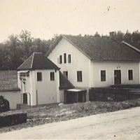 SLM M010762 - Ålberga kraftstation och kvarn 1934.
