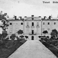SLM P07-1847 - Vykort, Tistad (Tista) slott vid Nyköping, tidigt 1900-tal