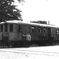 SLM X2210-78 - Järnvägsanställda med lok