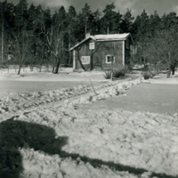 SLM P12-1496 - Strandslund Ripsa socken på vintern