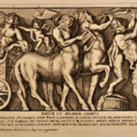 SLM 8517 26 - Kopparstick av Pietro Sancti Bartoli, skulpturer och monument i Rom 1693