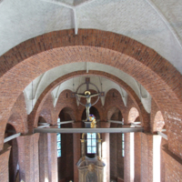 SLM D10-886 - Kloster kyrka, interiör