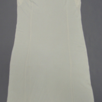 SLM 36669 3 - Underklänning av syntetiskt tyg, använd till brudklänning från 1941
