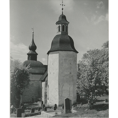 SLM M001935 - Bälinge kyrka år 1940