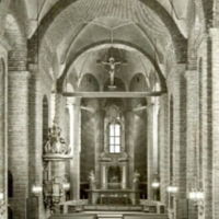 SLM M025211 - Altargången, Klosters kyrka, 1940