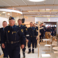 SLM D09-281 - Poliser under EU-mötet år 2001