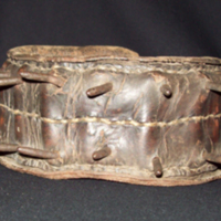 SLM 4139 - Hundhalsband med spikar, använt vid vargdrev