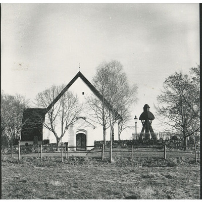SLM A18-231 - Blacksta kyrka från ingångssidan
