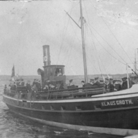 SLM P09-843 - Båten Claus Groth i Kiel år 1893