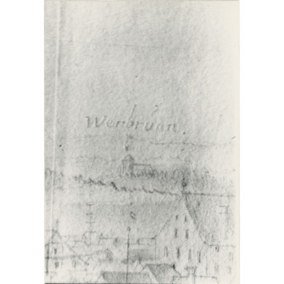 SLM M007450 - Del av karta över Väderbrunn tidigare nämnd 'Werbrunn'