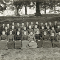 SLM P2013-576 - Skolkort, Grytmar skola, cirka 1902