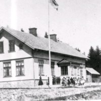 SLM M035407 - Aspdalens skola omkring 1911