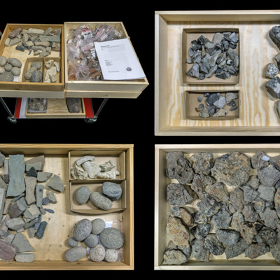 SLM 18181 - Arkeologisk samling, lösfynd från Trosa medeltidsstad