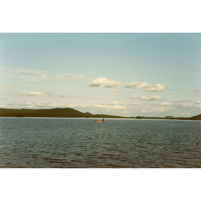 SLM HE-K-14 - Båt på Gråträsket, 1986