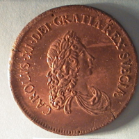 SLM 16130 - Mynt, 8 mark silvermynt typ VIII 1672, Karl XI