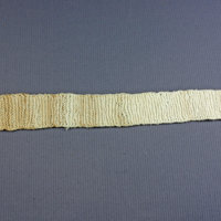 SLM 11917 - Virkat strumpeband av bomull