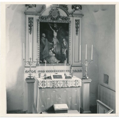 SLM A20-471 - Altare och altaruppsats, Kattnäs kyrka