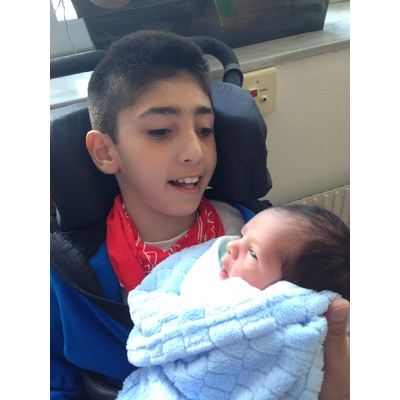 SLM D2023-0493 - Hisham Bahlo med sin lillebror Marwan