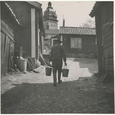 SLM A11-435 - Bostadshus i kvarteret Syskrinet, Strängnäs, 1942